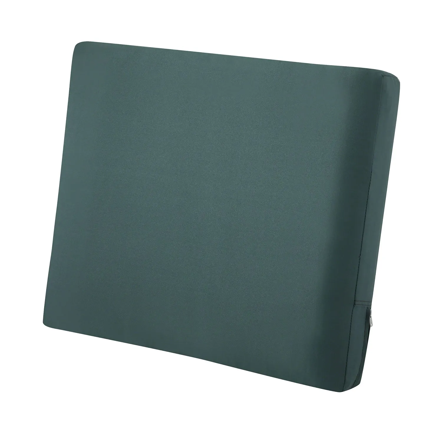 Classic Accessories Ravenna Water-Resistant 25 x 22 x 4 Inch Patio Back Cushion, Mallard Green, Outdoor Loveseat Cushions