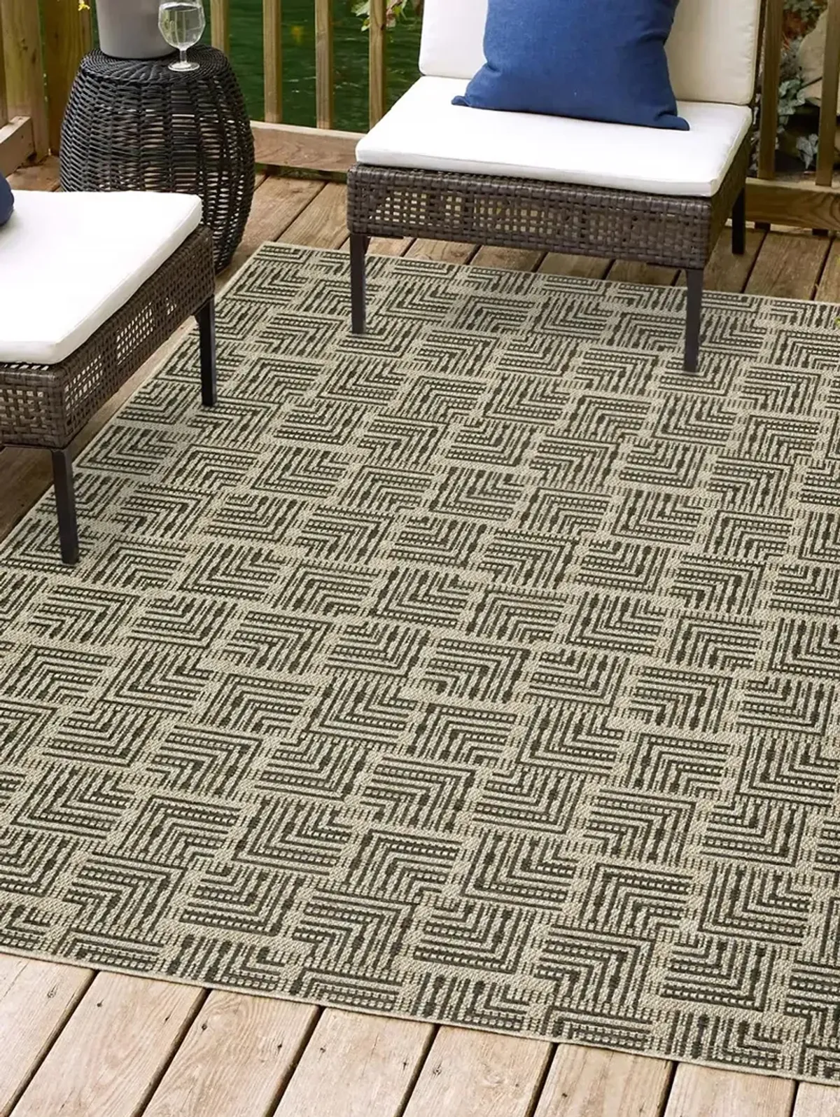 Bali BB10 Charcoal 10' x 13' Rug