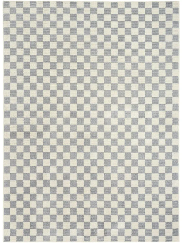 Serenity Home SRH10 Ivory/Blue 3'11" x 5'11" Rug