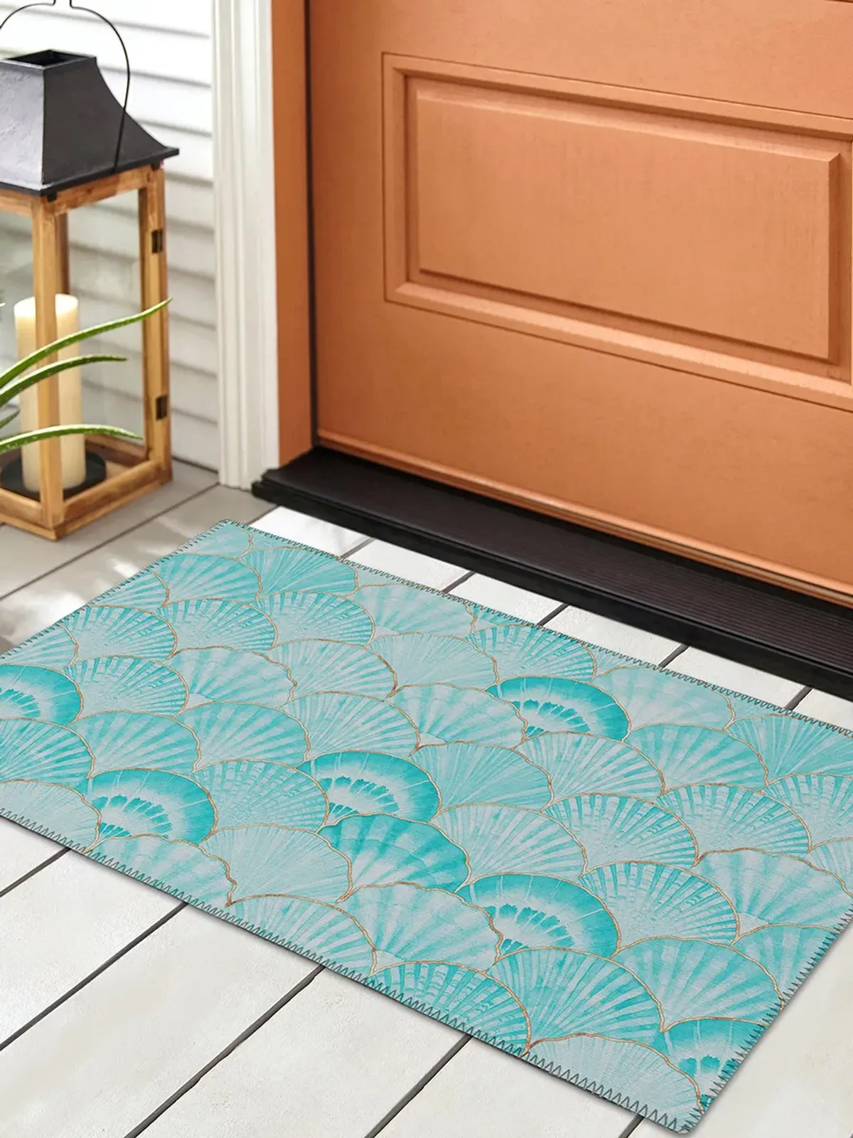 Seabreeze SZ2 Teal 20" x 30" Rug