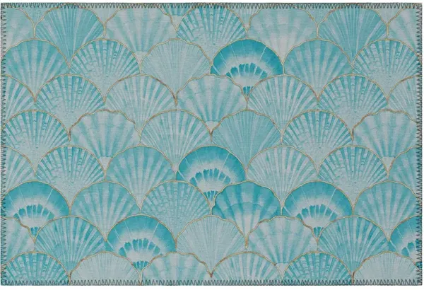 Seabreeze SZ2 Teal 20" x 30" Rug