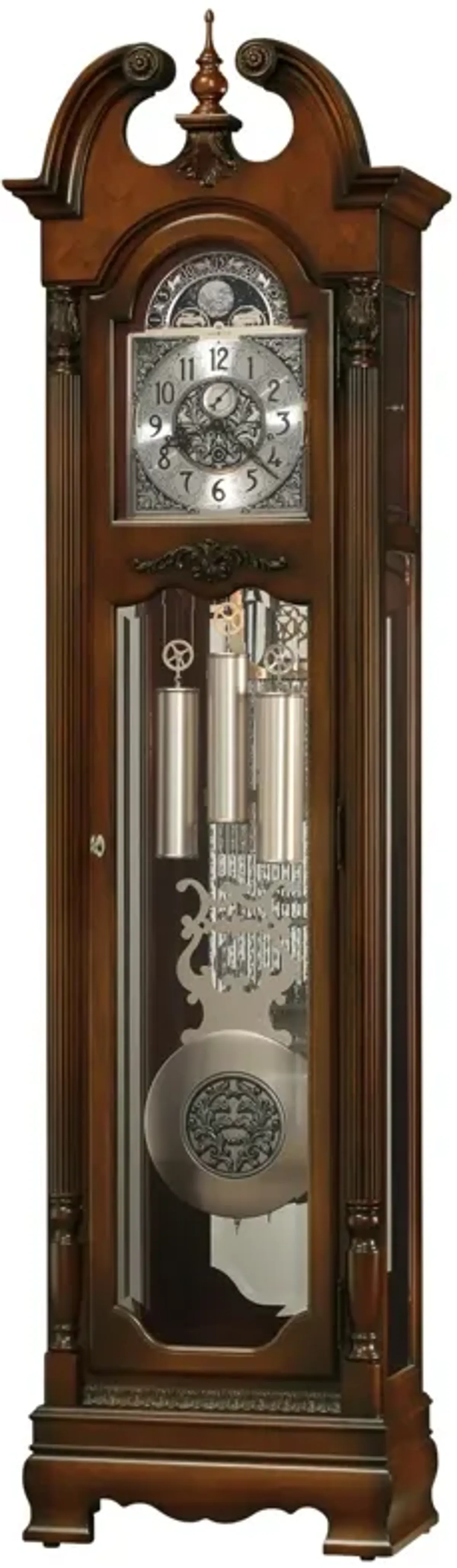 Howard Miller 611244 Howard Miller Grayland Floor Clock 611244 Hampton Cherry