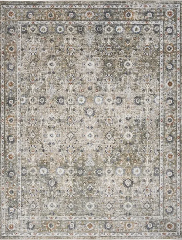 Astra Machine Washable ASW16 Gold Gray 4' x 6' Rug