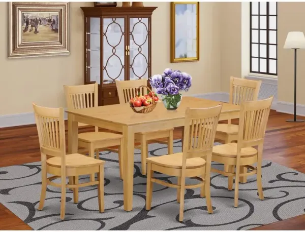 7 Pc Dining room set - Dining Table and 6 Dining Chairs