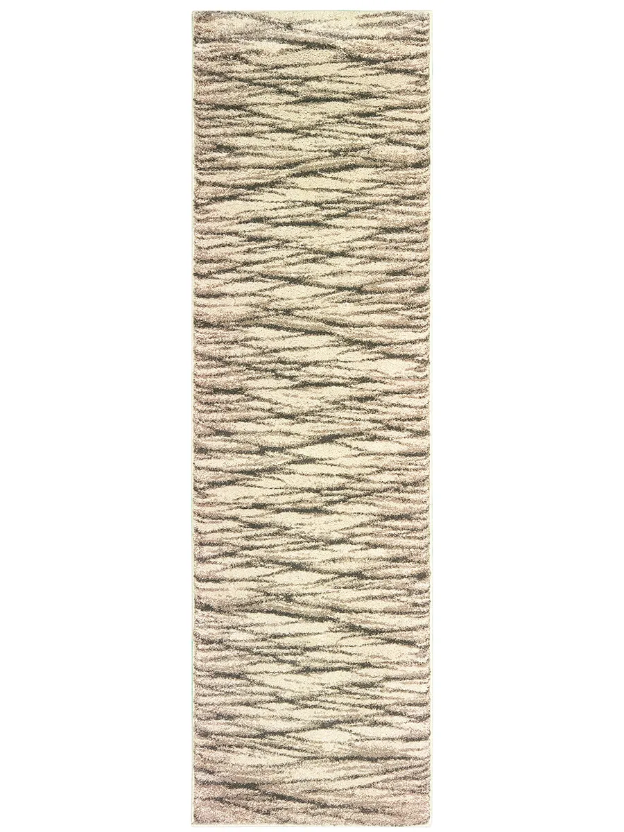 Carson 2'3" x 7'6" Ivory Rug