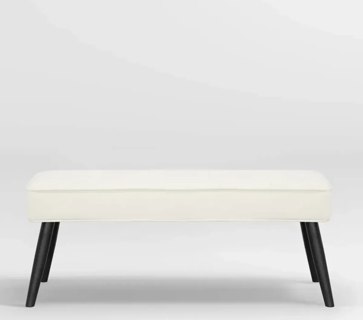 WestinTrends Velvet Tufted Bedroom Bench for Living Room & Entryway