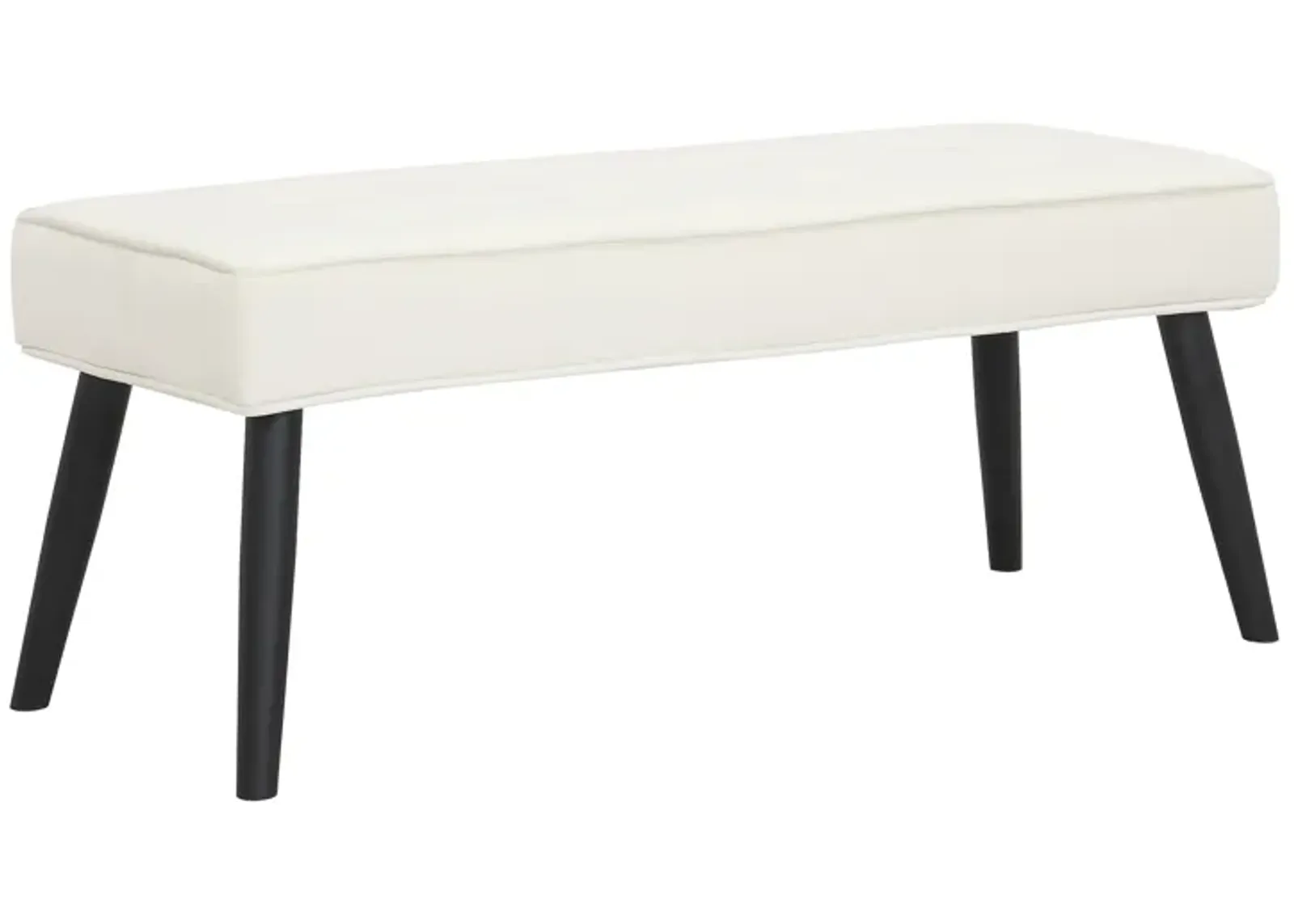 WestinTrends Velvet Tufted Bedroom Bench for Living Room & Entryway