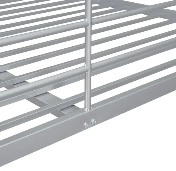 Merax Full XL Over Queen Metal Bunk Bed