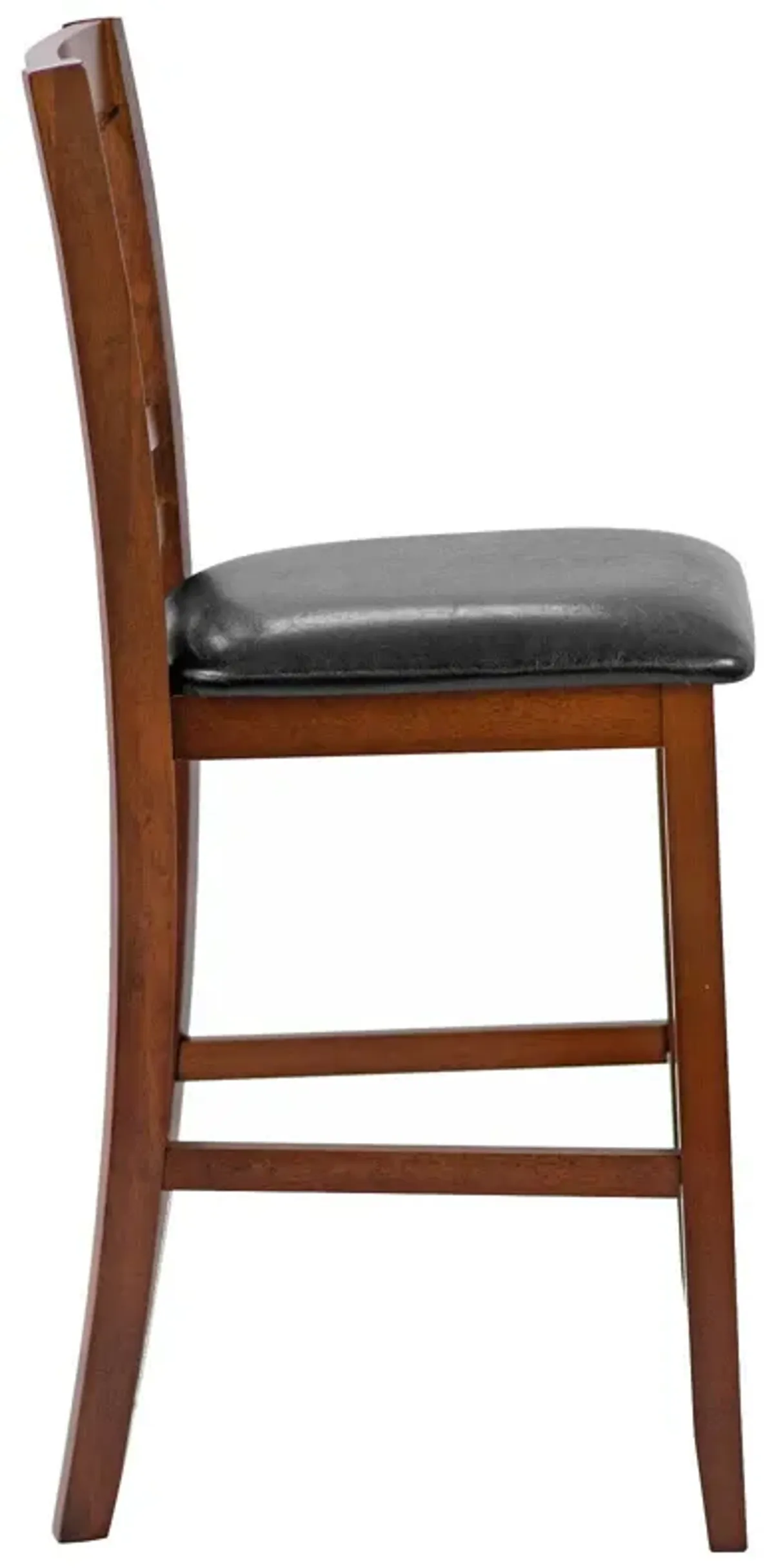 Set of 2 Bar Stools 25 Inch Counter Height Chairs