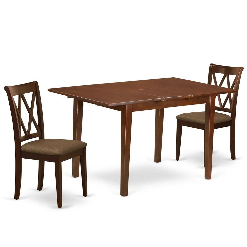 Dining Room Set Mahogany, PSCL3-MAH-C