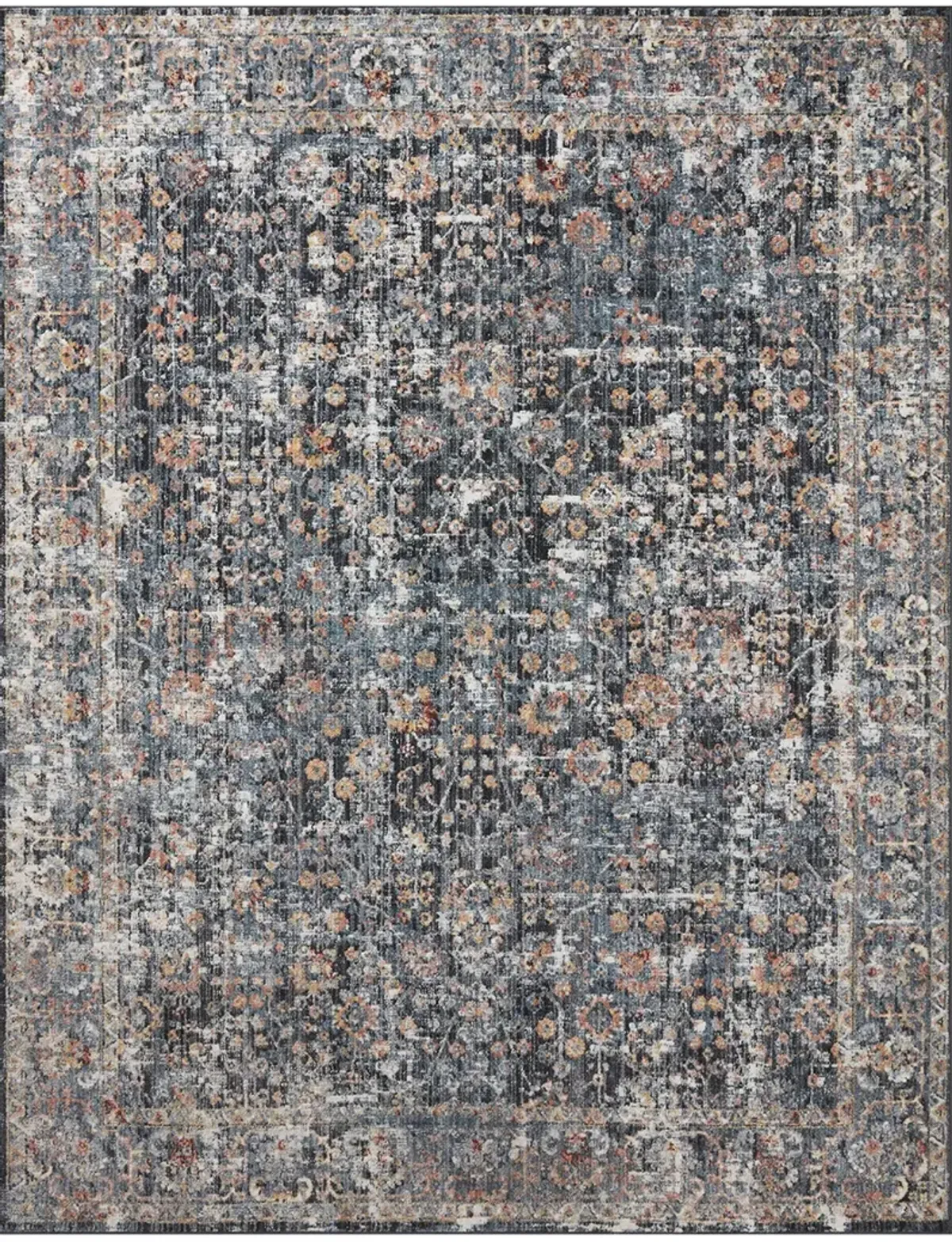 Cassandra CSN05 Blue/Multi 3'9" x 5'9" Rug