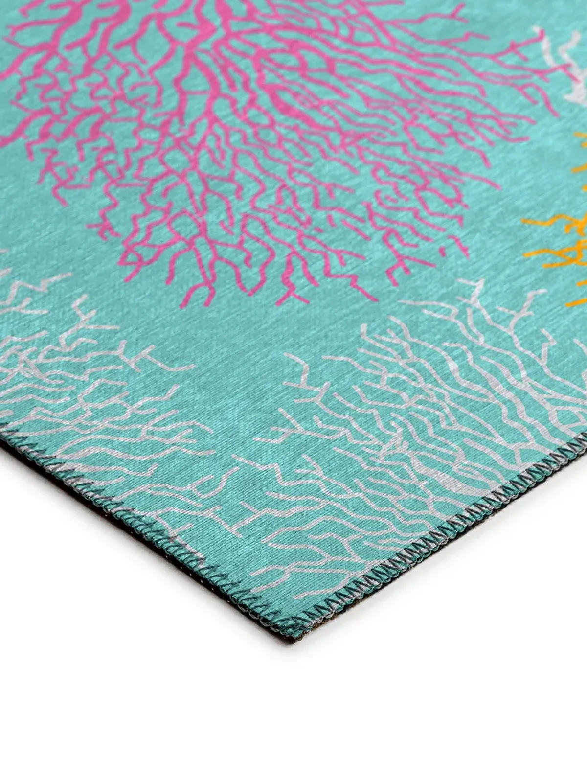 Seabreeze SZ3 Teal 3' x 5' Rug