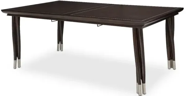 Michael Amini Paris Chic Rectangular Dining Table - Espresso