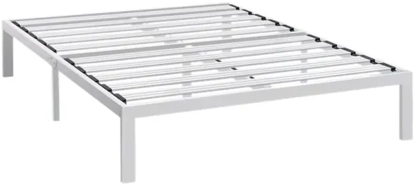 Heavy Duty Metal Platform Bed Frame – Extra Strong Mattress Support with Steel Slats