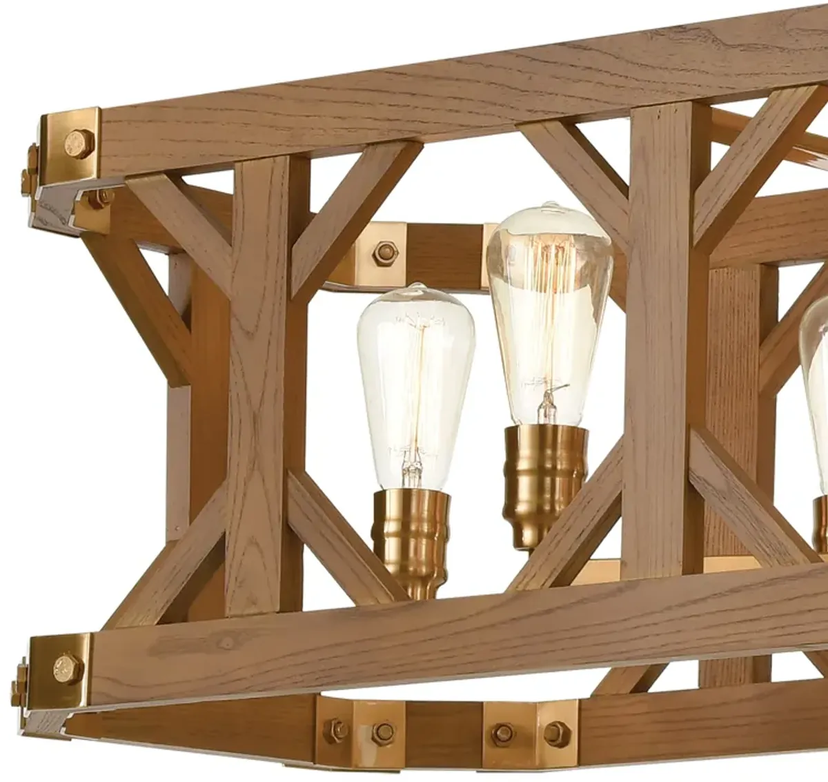 Structure 48" 8-Light Chandelier