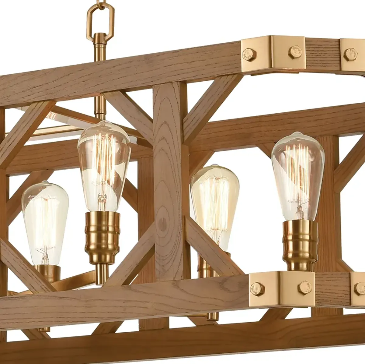 Structure 48" 8-Light Chandelier