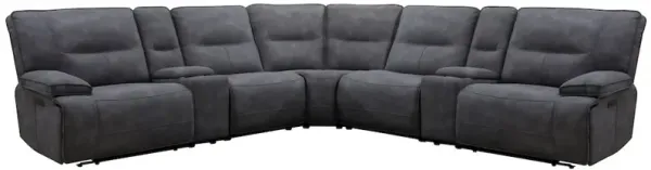 Parker Living 7 Piece Modular Power Zero Gravity Reclining Sectional