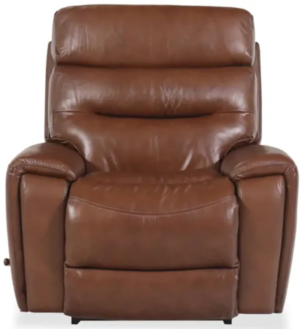 Soren Cognac Leather Rocker Recliner