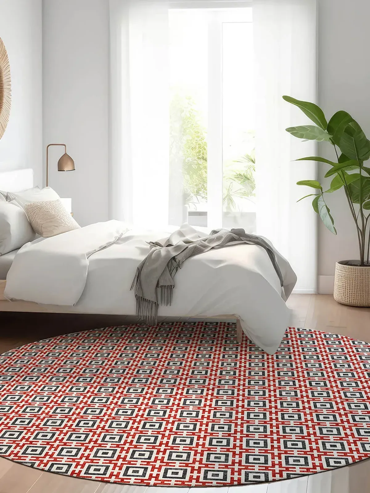 Marlo MO1 Red 8' Rug