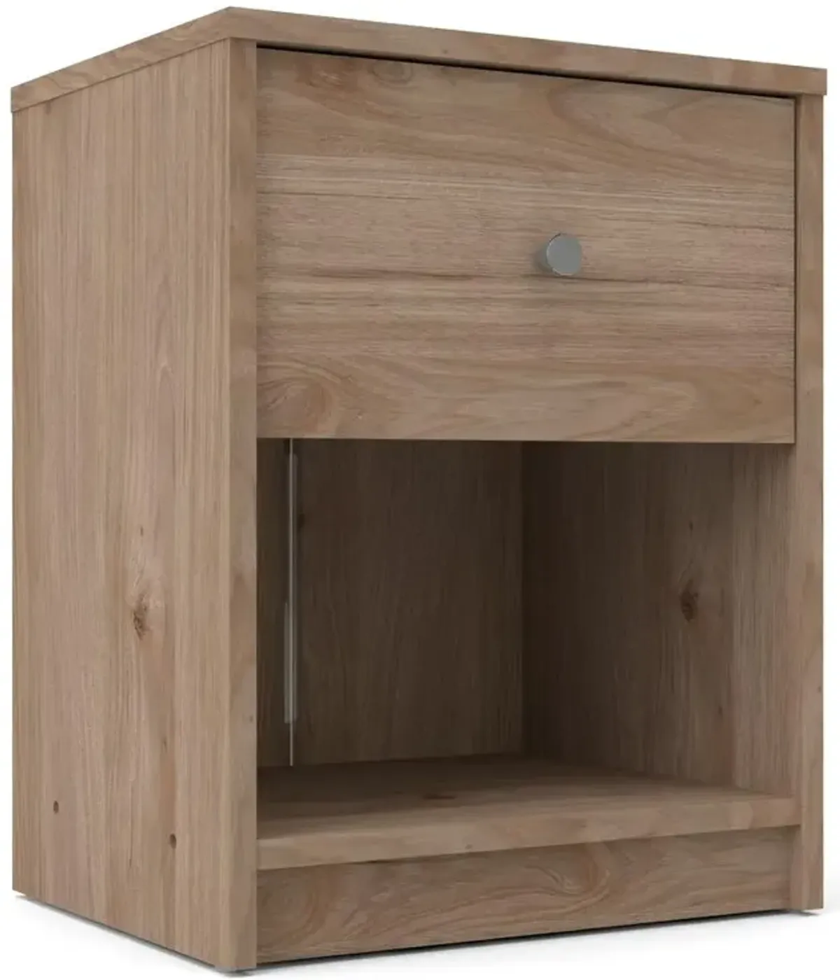 Tvilum Portland 1 Drawer Nightstand, Jackson Hickory