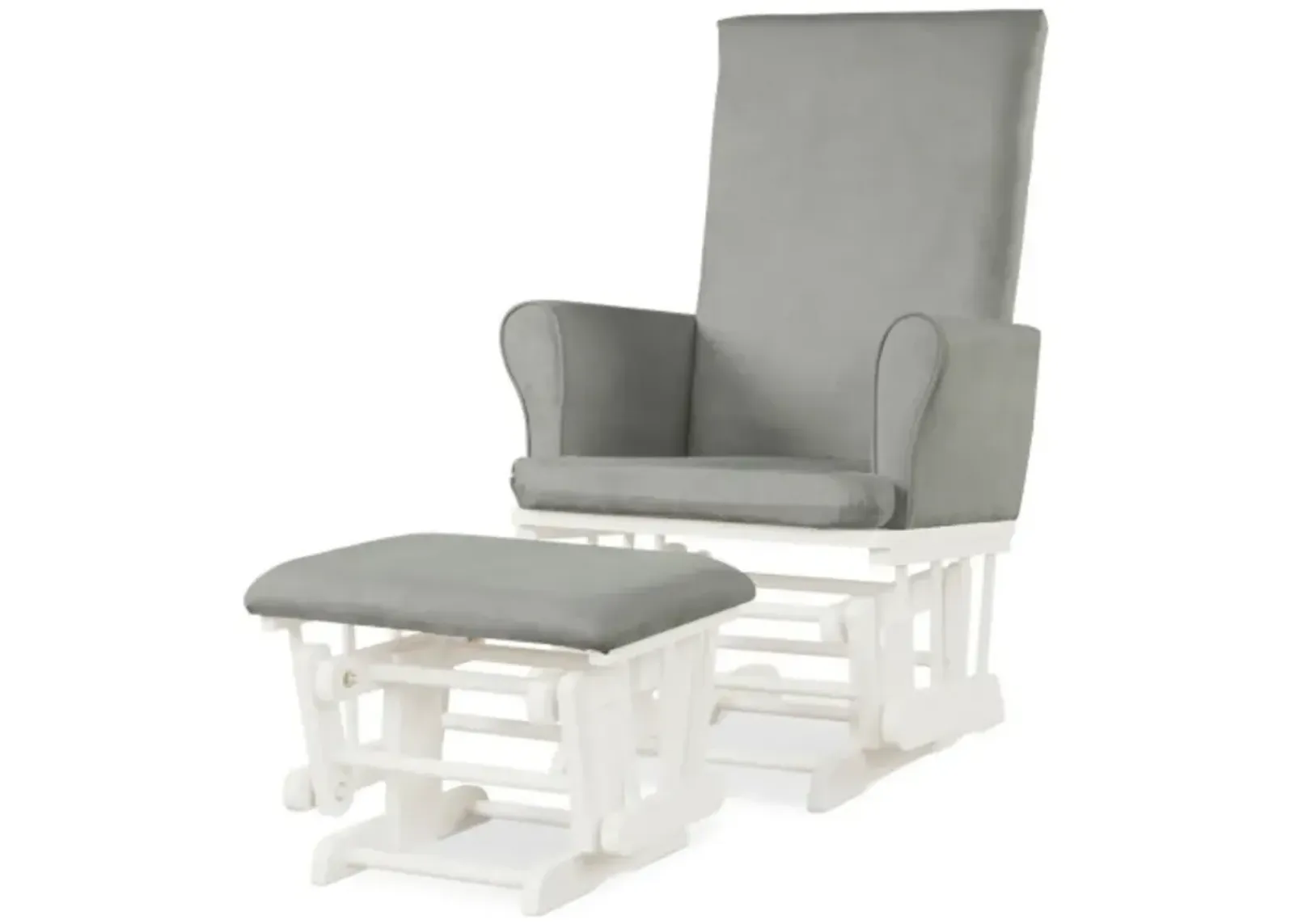 Baby Nursery Relax Rocker Rocking Chair Glider & Ottoman Set