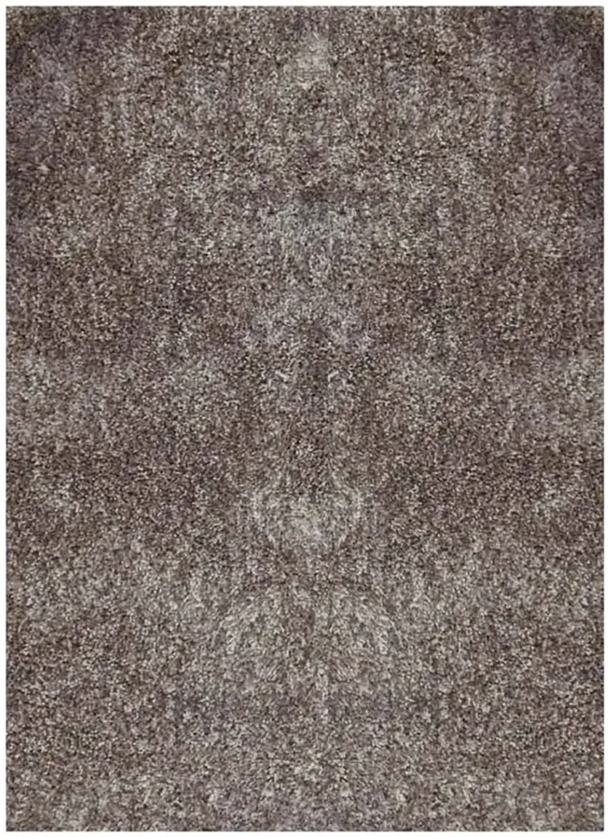RUGSOTIC CARPETS HAND TUFTED SHAG POLYESTER ECO-FRIENDLY AREA RUGS  - 4'x6', Rectangle, Silver White, Solid Plain Design, High Pile Thick Handmade Anti Skid Rugs for Living Room, Bed Room K00111