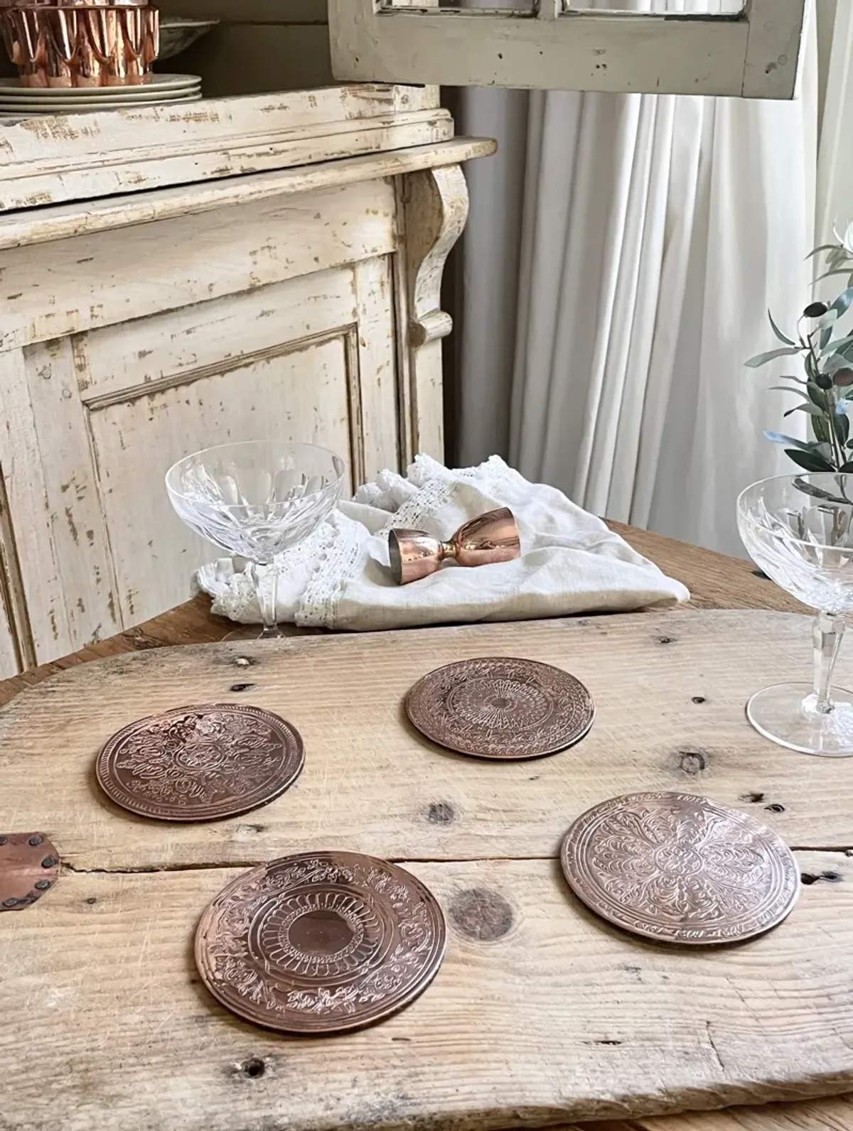 Coppermill Kitchen Vintage Inspired Coasters