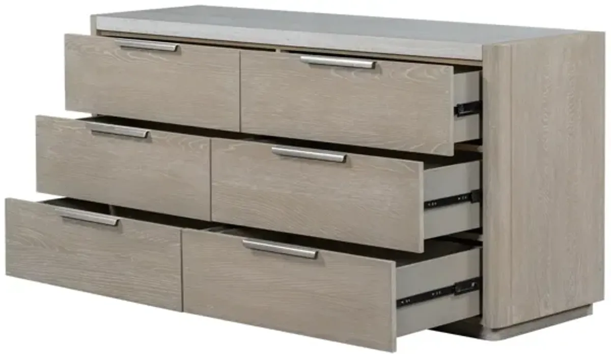 Warner Six Drawer Dresser