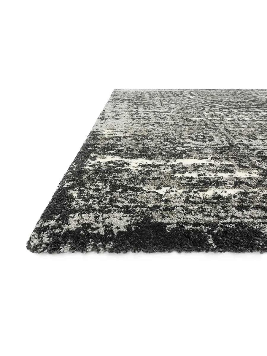 Viera VR11 Graphite/Black 2'5" x 7'7" Rug