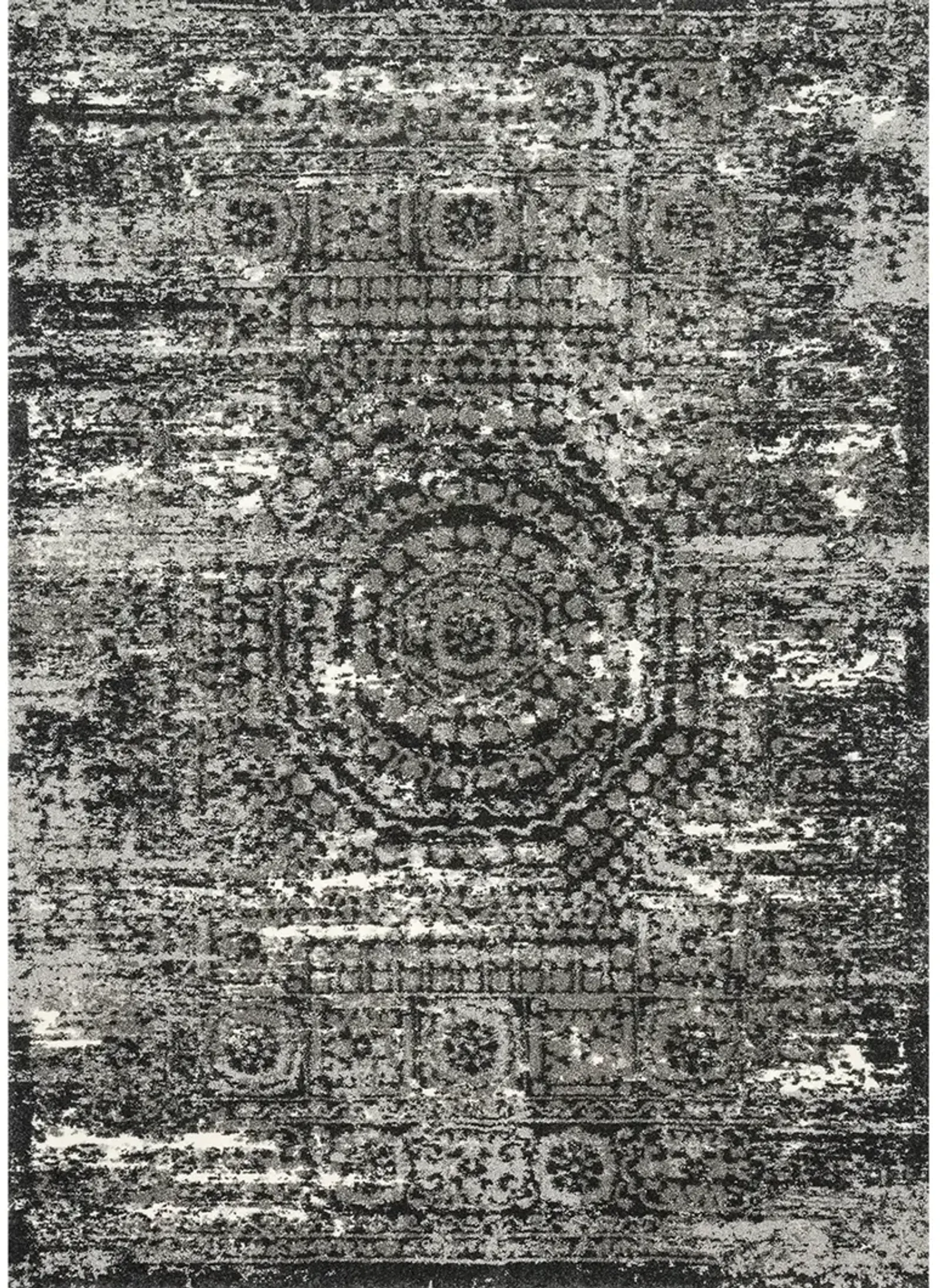 Viera VR11 Graphite/Black 2'5" x 7'7" Rug