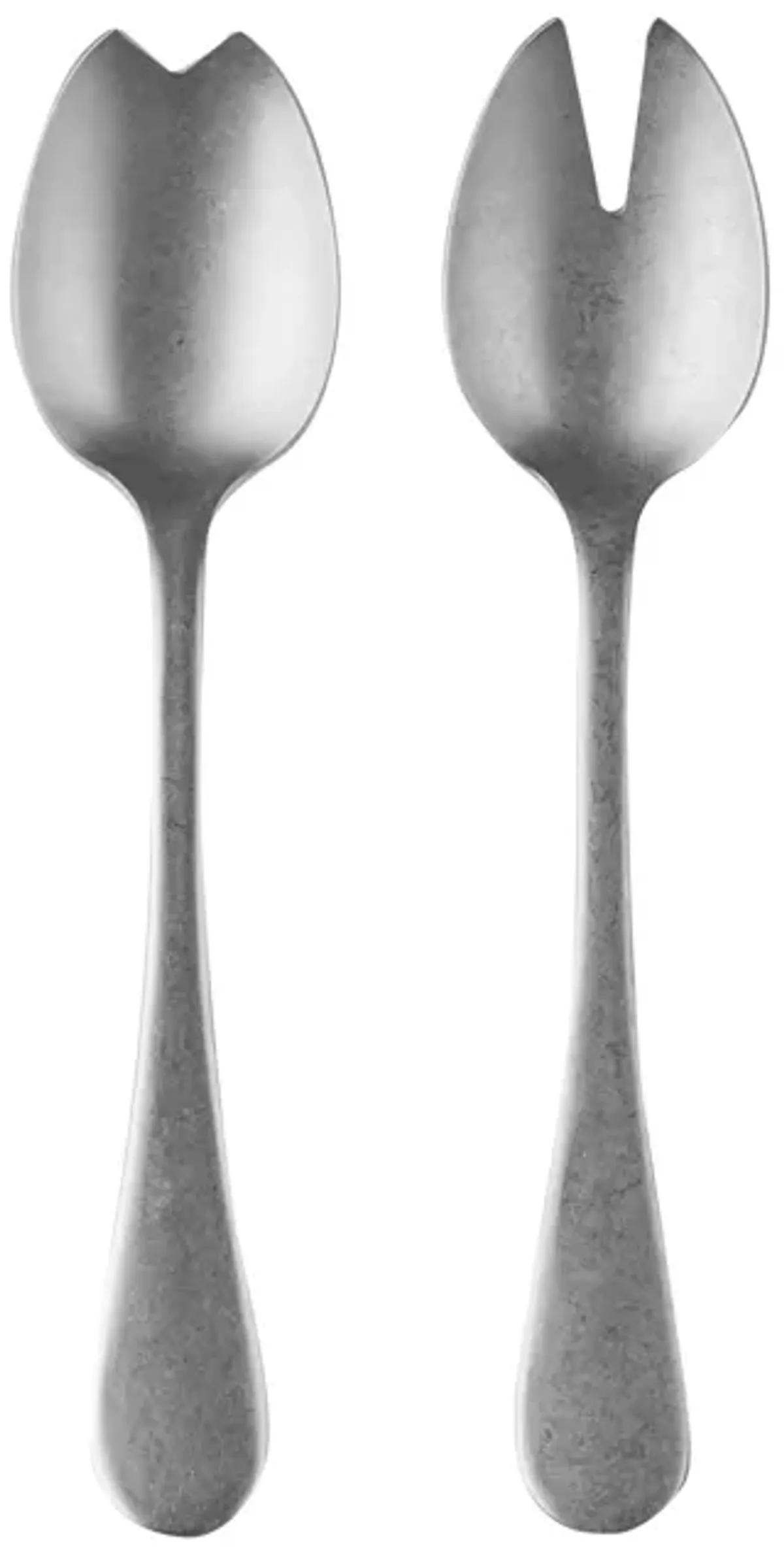 Vintage 2-Piece Salad Serving Set in Silver