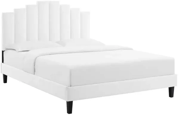Modway - Elise King Performance Velvet Platform Bed