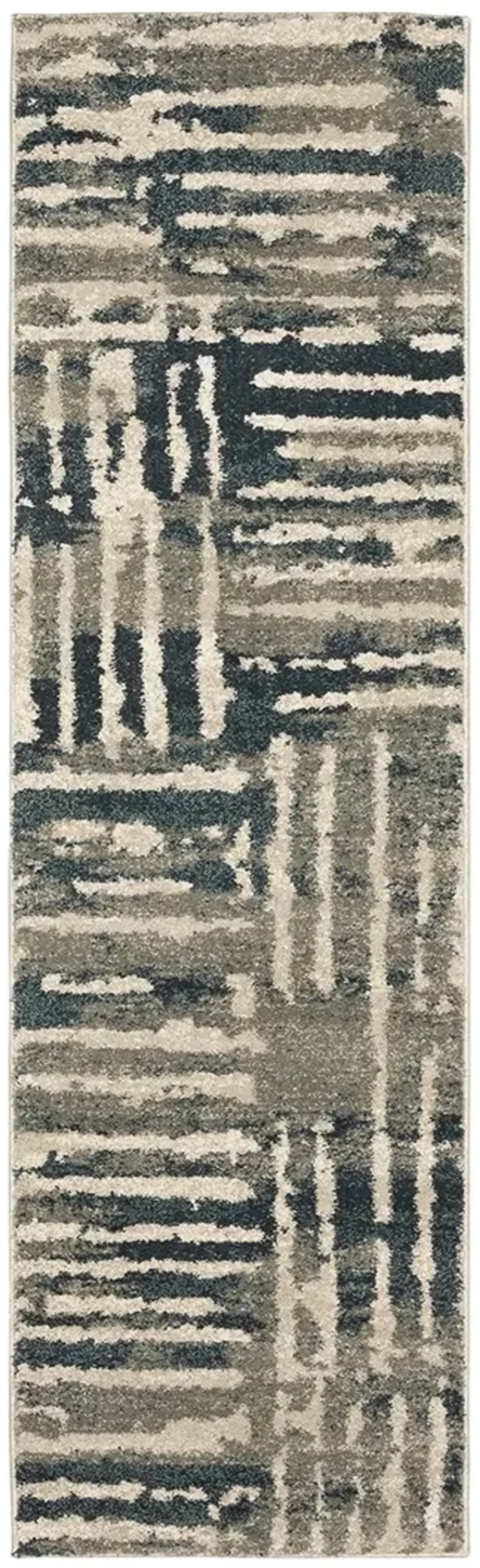 Carson 2'3" x 7'6" Blue Rug