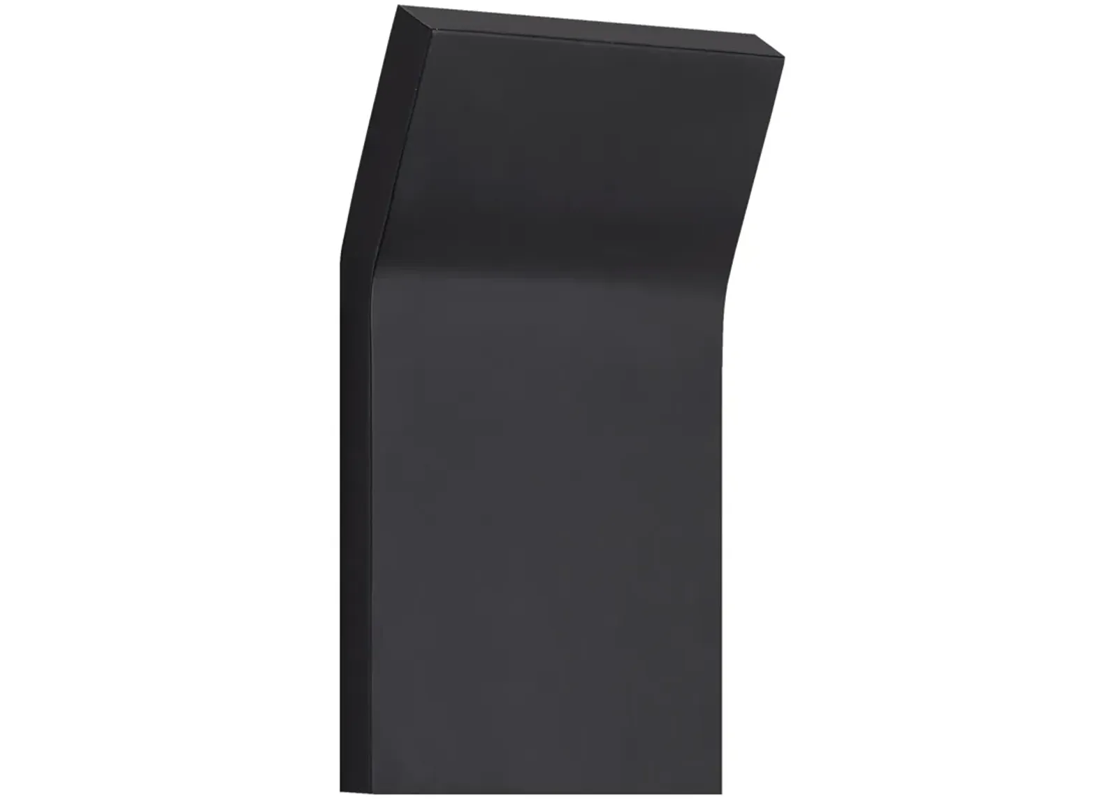 Bend Medium Square Light in Matte Black