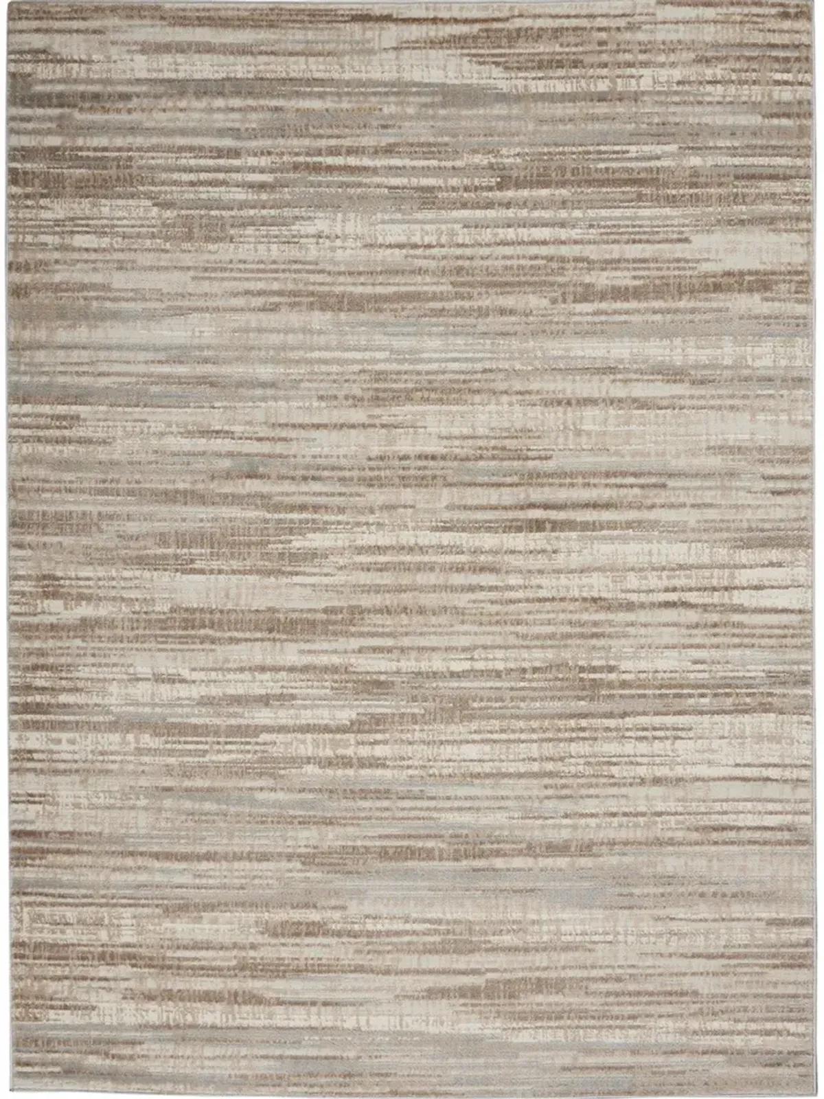Elation ETN01 Ivory/Gray 5'3" x 7'3" Rug