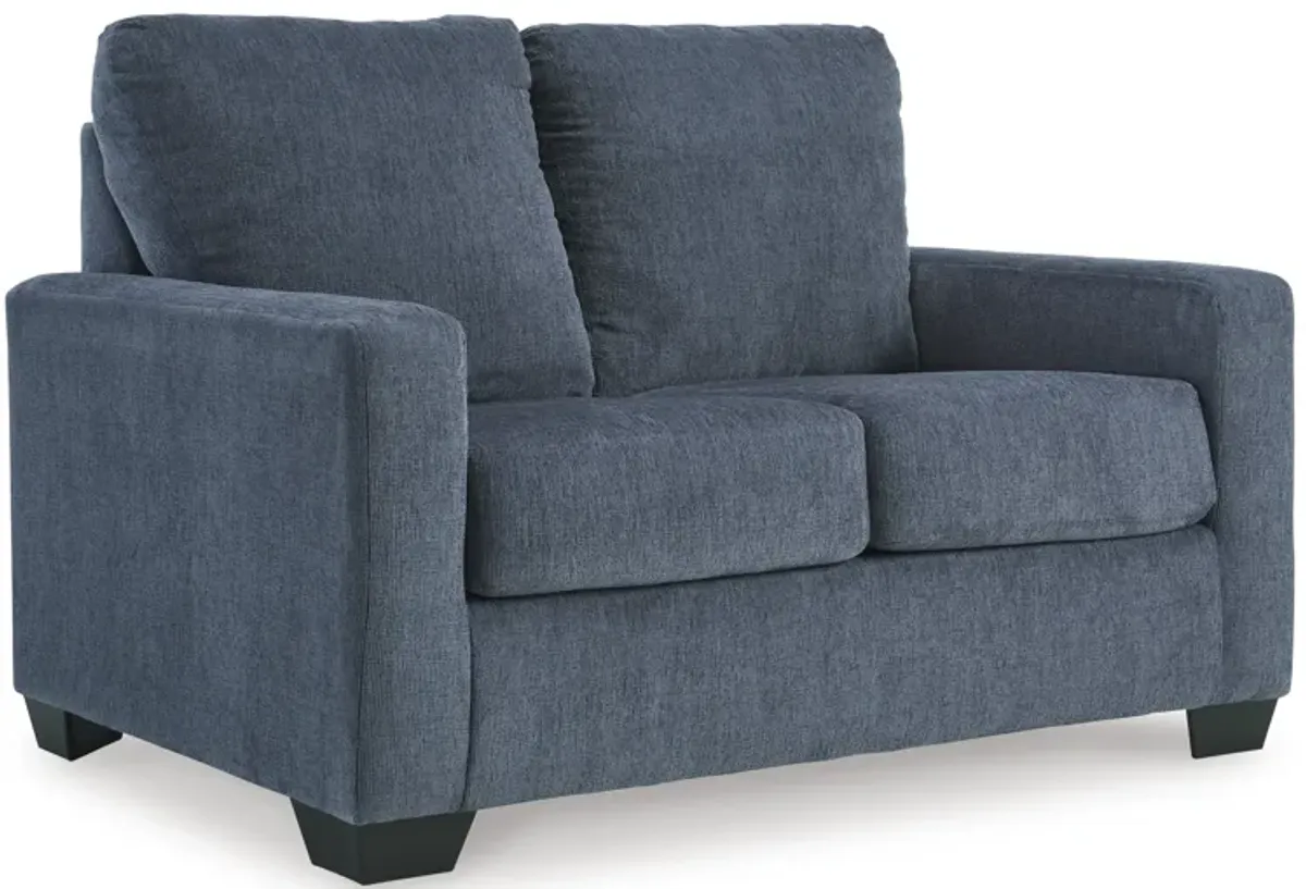 Rannis Navy Twin Sofa Sleeper