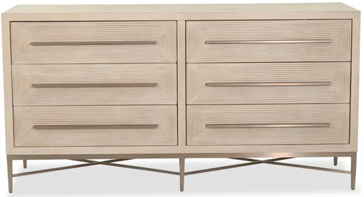 Cascade Six-Drawer Dresser