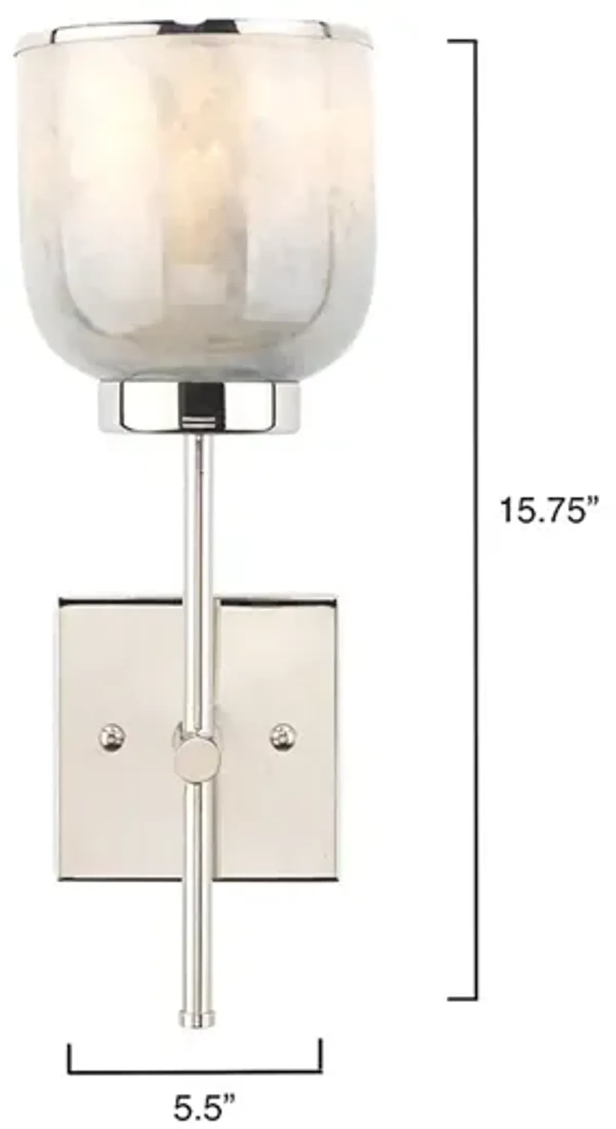 Vapor Single Sconce