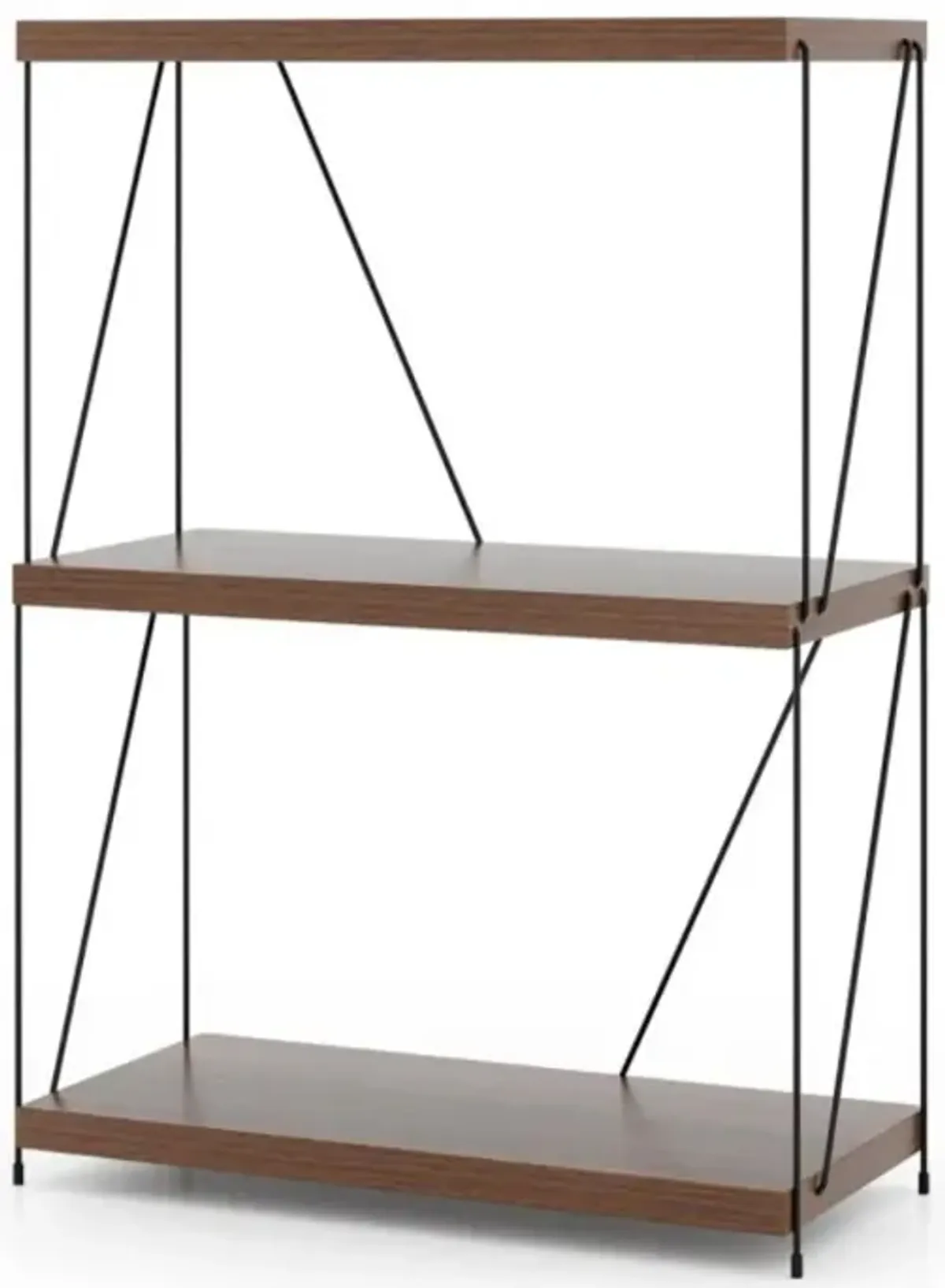 Hivvago Multipurpose Display Rack with Metal Frame-34 inches