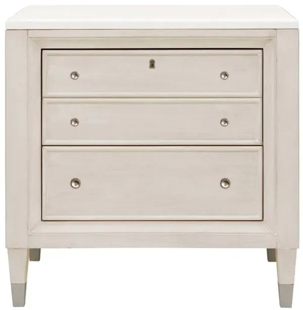 2-Drawer Nightstand w/USB-C Port