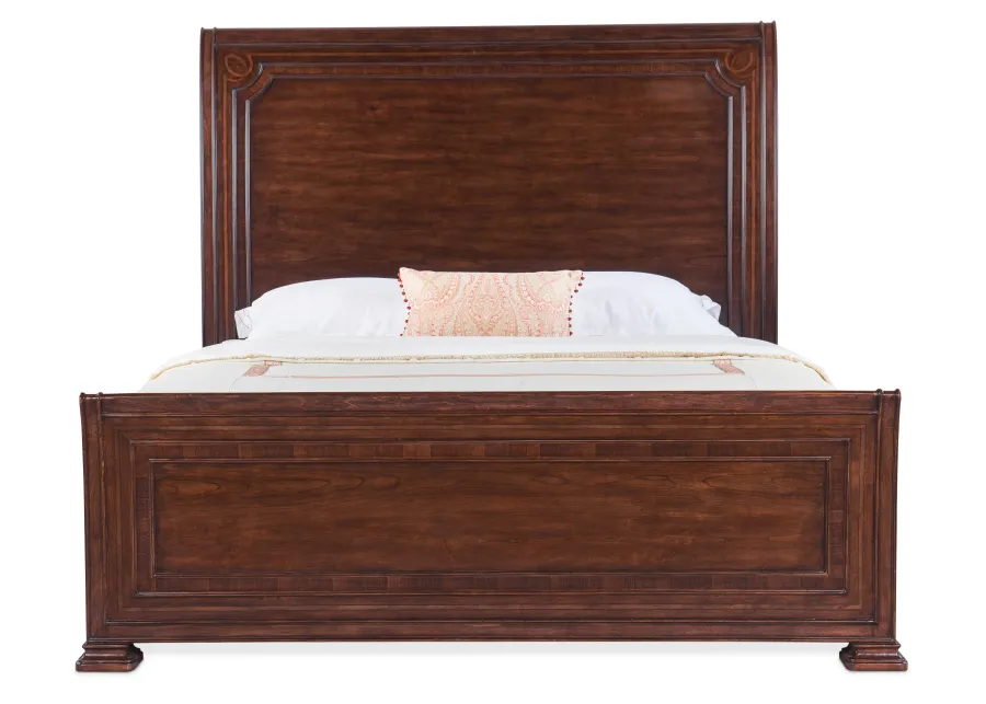 Charleston Queen Sleigh Bed