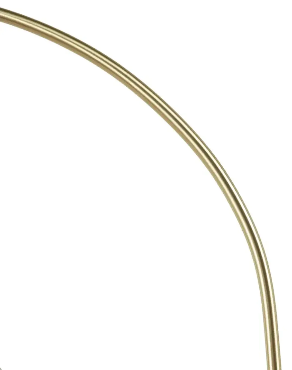 Gracie Mills Cecile Arched Metal Floor Lamp