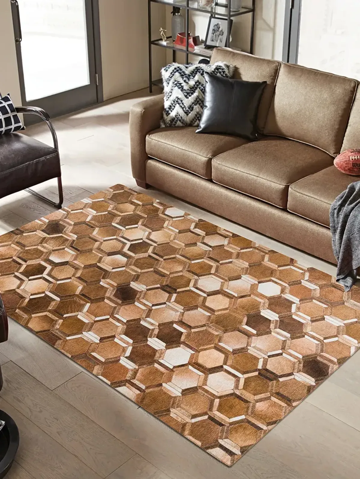 Stetson SS1 Bison 5' x 7'6" Rug