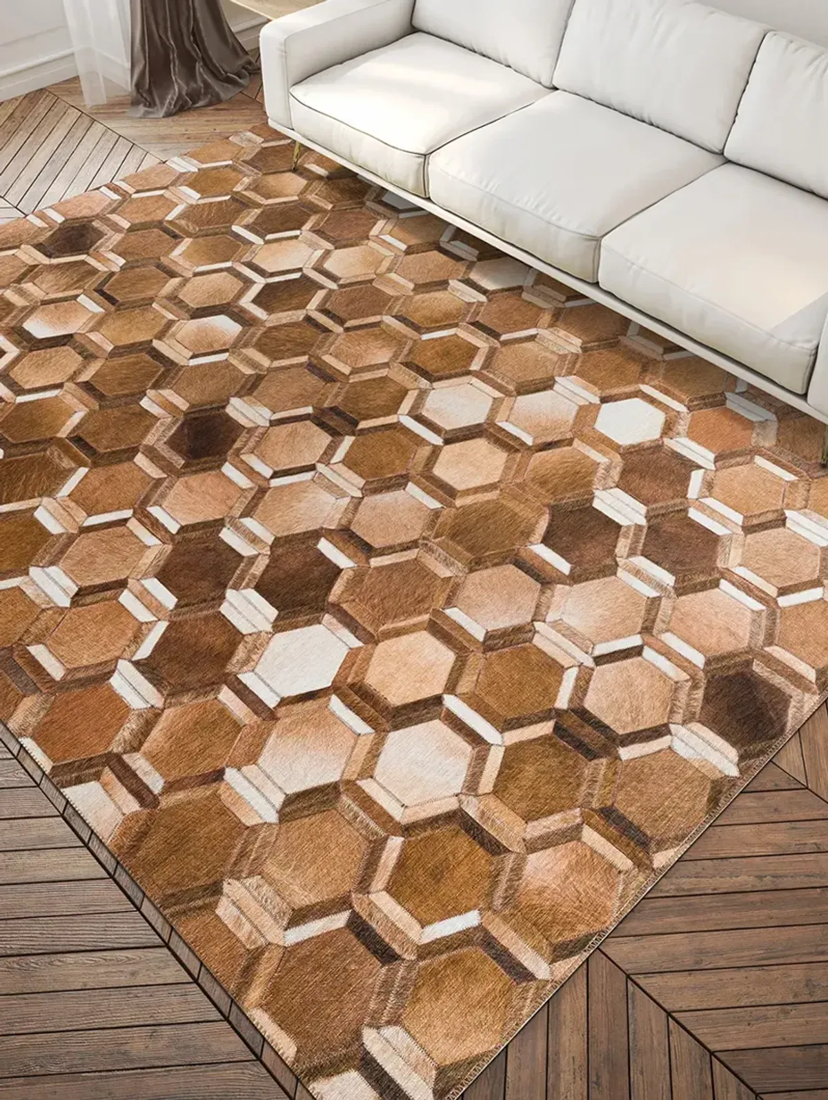 Stetson SS1 Bison 5' x 7'6" Rug