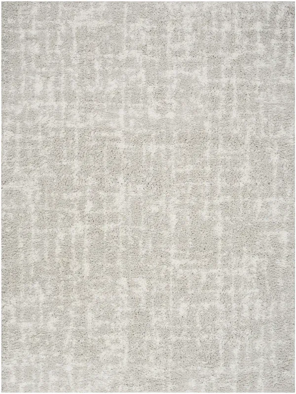 Modern Shag MMD06 Gray/Ivory 3'11" x 5'11" Rug