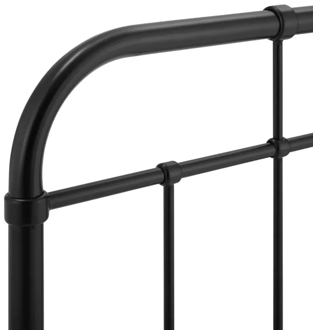 Modway - Alessia King Metal Headboard Black