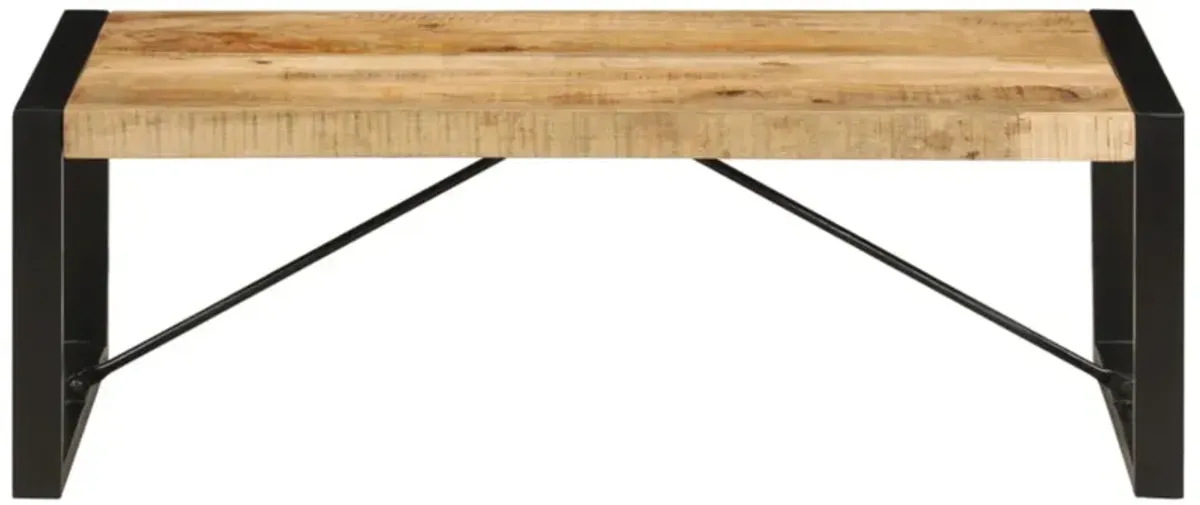 vidaXL Coffee Table 47.2"x23.6"x15.7" Solid Mango Wood