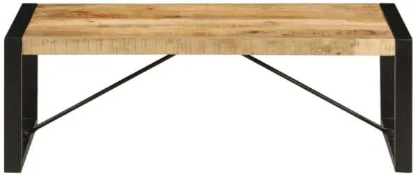 vidaXL Coffee Table 47.2"x23.6"x15.7" Solid Mango Wood