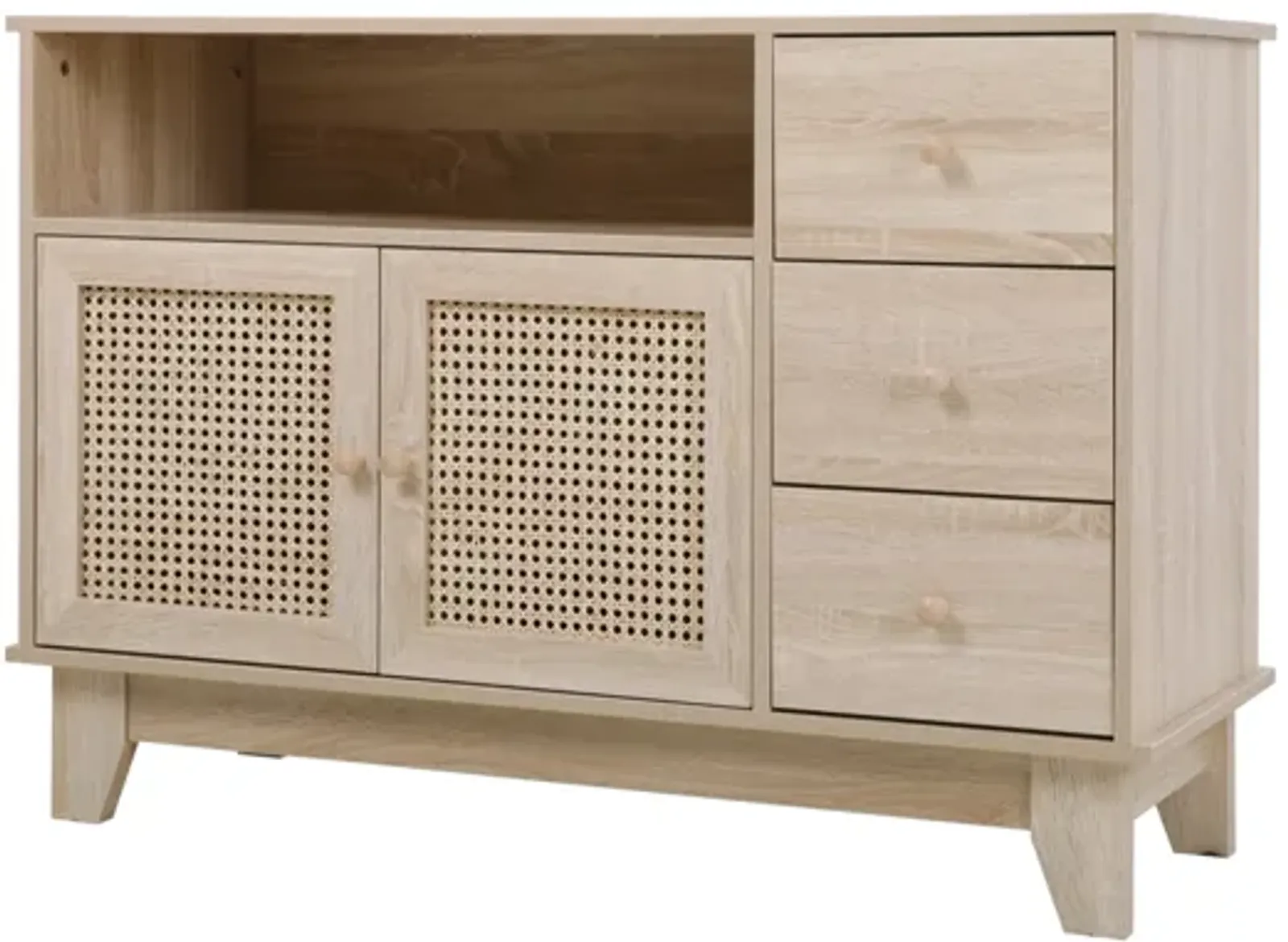 Loft Lyfe Ina Sideboard, Console Table, Media Center, Natural