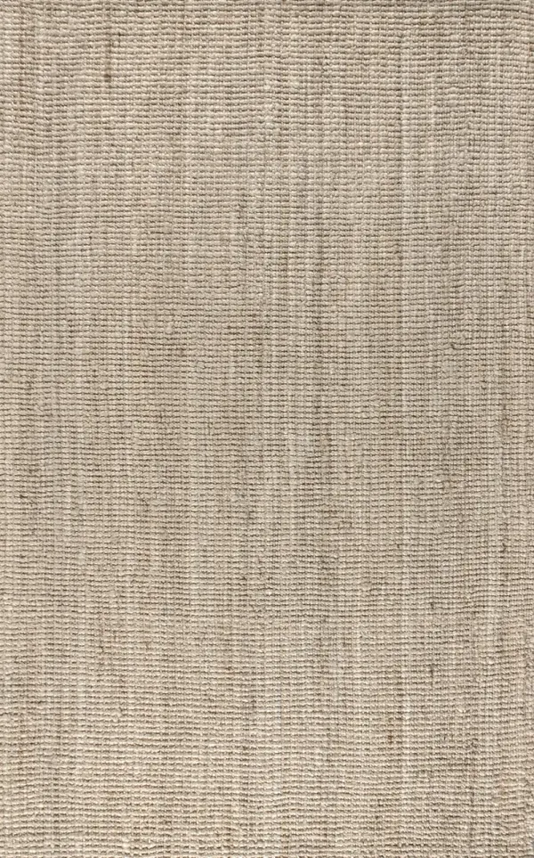 Pata Hand Woven Chunky Jute Natural 2 ft. x 10 ft. Runner Rug